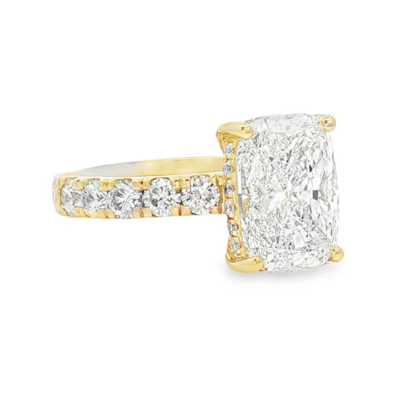 Lab Grown Diamond Engagement Ring Image 2 Jeff Dennis Jewelers Gardendale, AL