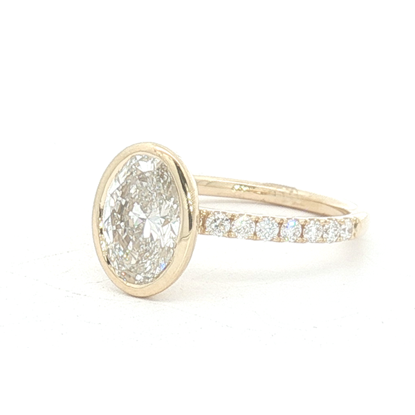 Lab Grown Diamond Engagement Ring Image 2 Jeff Dennis Jewelers Gardendale, AL