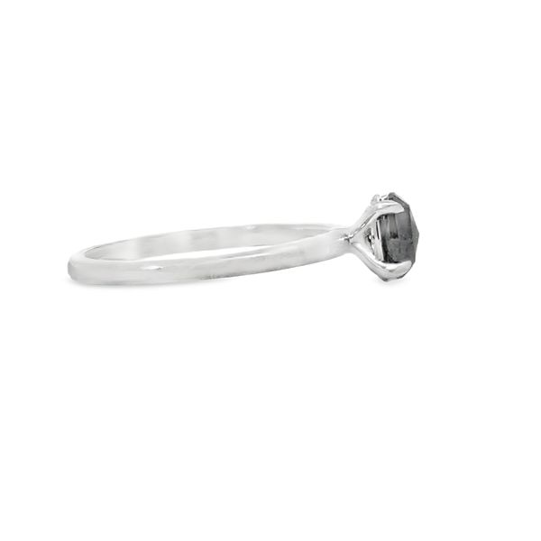 14kt White Gold .61ct Salt amd Pepper Diamond Ring Image 2 Jeff Dennis Jewelers Gardendale, AL