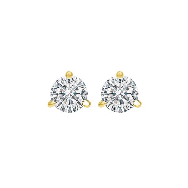 14K Yellow Gold Stud Earrings Jeff Dennis Jewelers Gardendale, AL