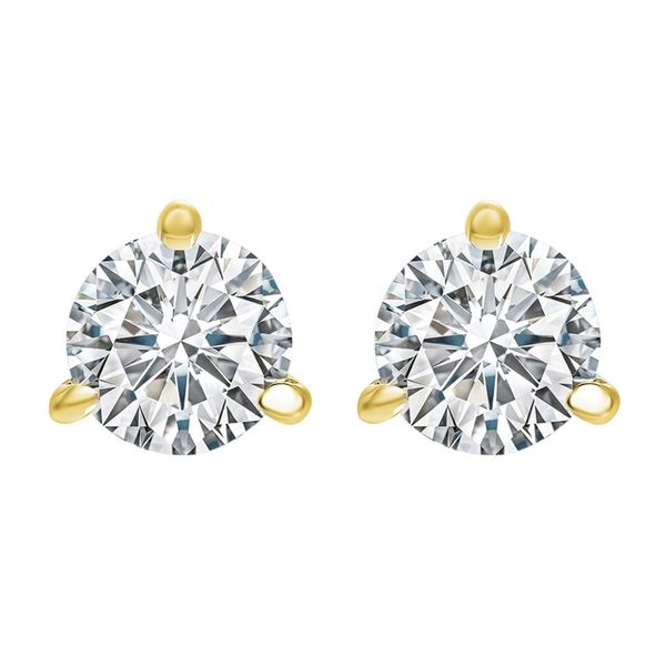 14K Yellow Gold Stud Earrings Jeff Dennis Jewelers Gardendale, AL