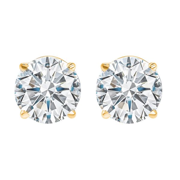 14K Yellow Gold Stud Earrings Jeff Dennis Jewelers Gardendale, AL