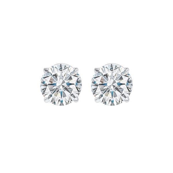 14K White Gold Stud Earrings Jeff Dennis Jewelers Gardendale, AL