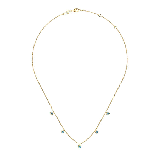 Colored Stone Necklace Image 2 Jeff Dennis Jewelers Gardendale, AL