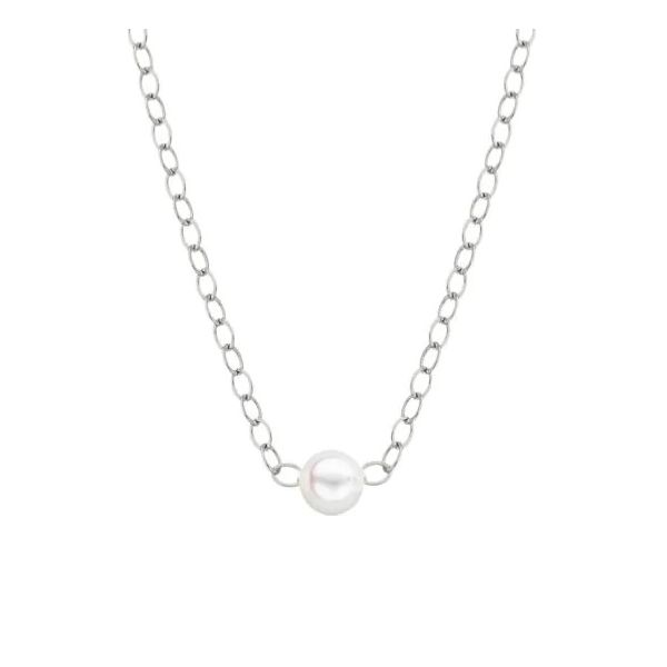 Add-A-Pearl Starter Necklace Single Pearl Yellow Gold | Jewelers in  Rochester, NY
