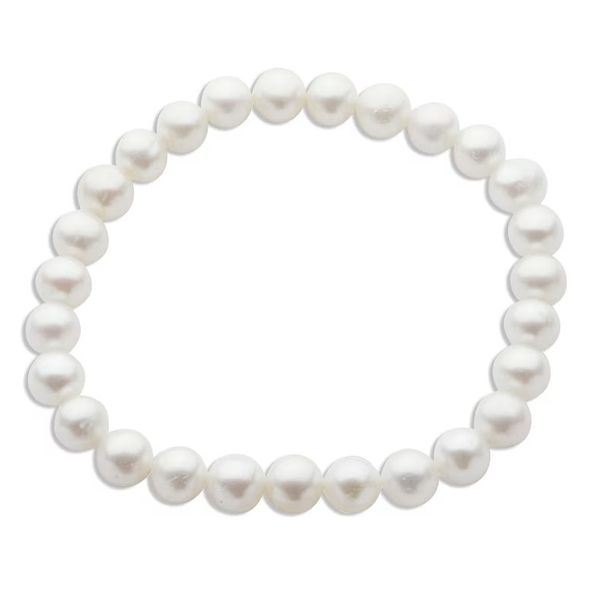 Ladies Sterling Silver FW Pearl Strand, Bracelet, Earring Set Image 2 Jeff Dennis Jewelers Gardendale, AL