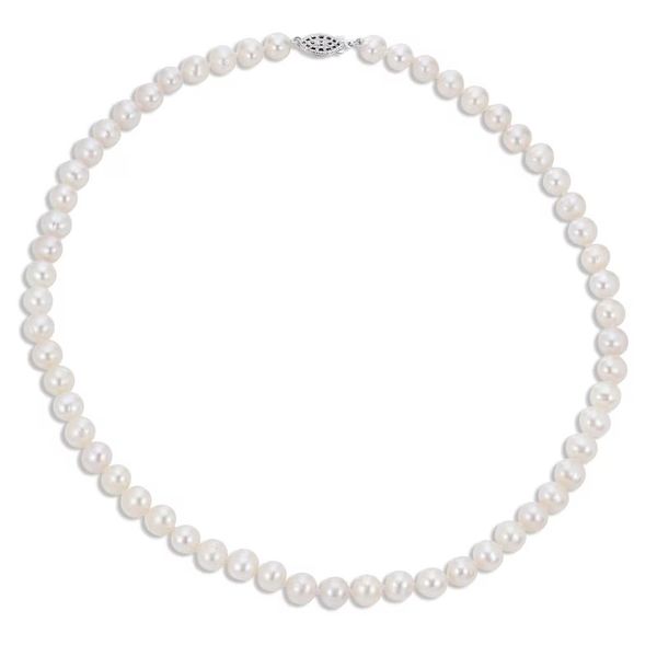 Ladies Sterling Silver FW Pearl Strand, Bracelet, Earring Set Image 4 Jeff Dennis Jewelers Gardendale, AL