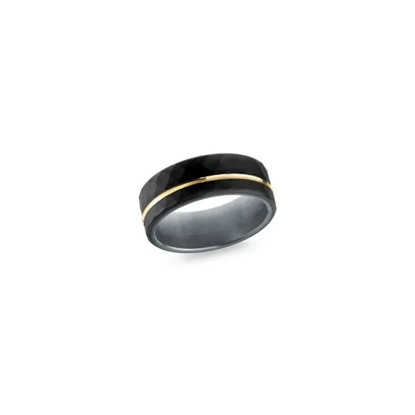 Men's Alternative Metal Wedding Band Jeff Dennis Jewelers Gardendale, AL