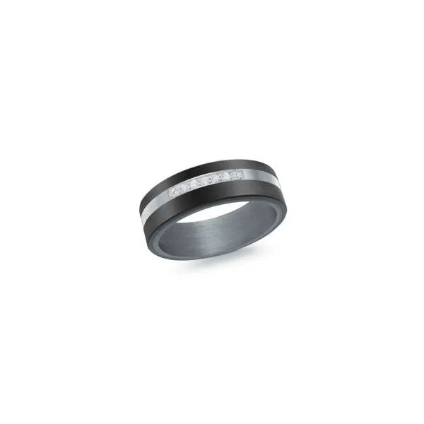 Men's Alternative Metal Wedding Band Jeff Dennis Jewelers Gardendale, AL