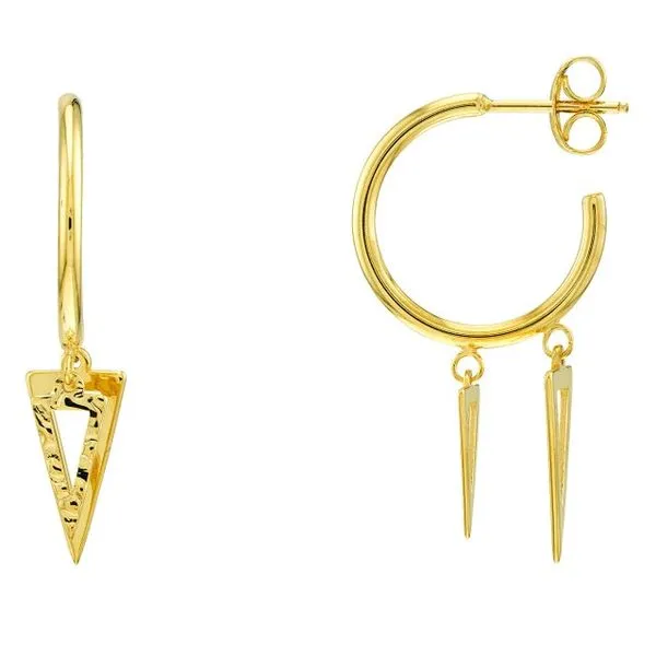 Gold Earrings Jeff Dennis Jewelers Gardendale, AL