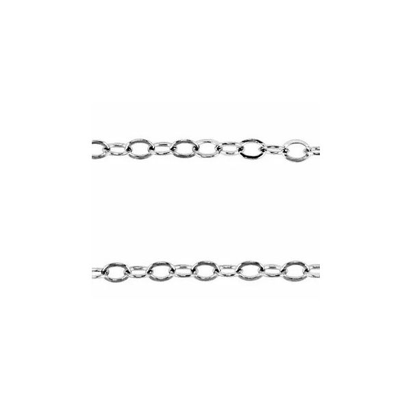 10K White Gold Chain Necklace Jeff Dennis Jewelers Gardendale, AL