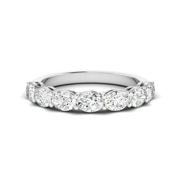 Oval Diamond Stack Ring Image 3 Jeffrey Mann Fine Jewelers, Inc Toledo, OH