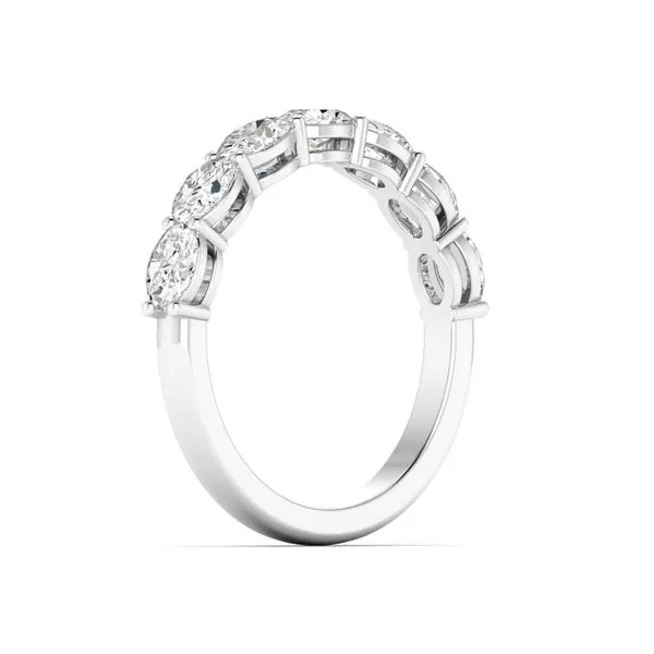Oval Diamond Stack Ring Image 4 Jeffrey Mann Fine Jewelers, Inc Toledo, OH