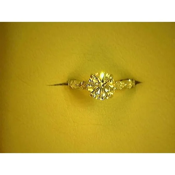 Oval Cut Diamond Ring with Marquise Shared Prong Mounting Jeffrey Mann Fine Jewelers, Inc Toledo, OH