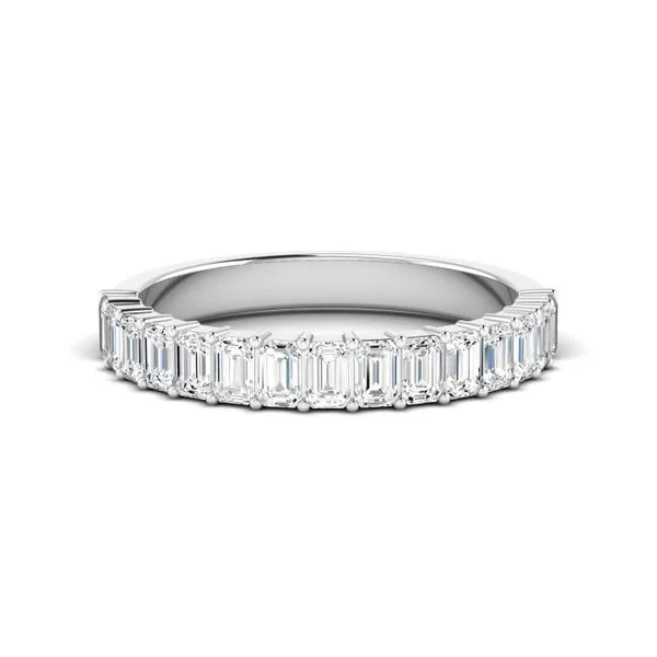 Emerald Cut Diamond Stack Band Jeffrey Mann Fine Jewelers, Inc Toledo, OH