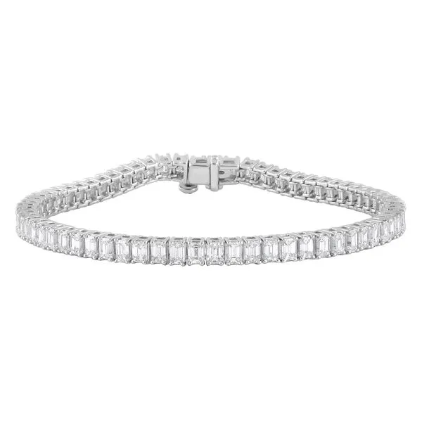 Emerald Cut Tennis Bracelet Jeffrey Mann Fine Jewelers, Inc Toledo, OH