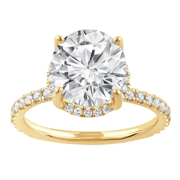 Round Brilliant Diamond Engagement Ring in Halo Diamond Mounting Jeffrey Mann Fine Jewelers, Inc Toledo, OH