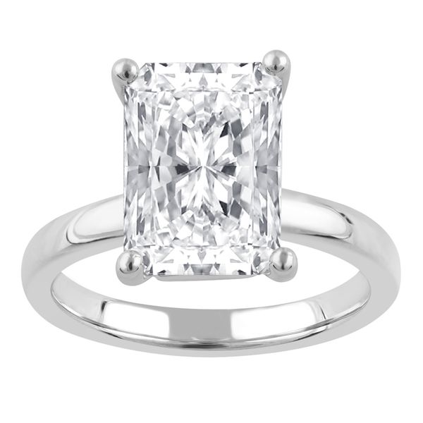 Radiant Cut Diamond Solitaire Ring in White Gold Jeffrey Mann Fine Jewelers, Inc Toledo, OH