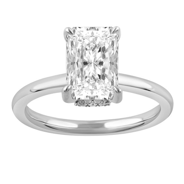 Radiant Cut Diamond Solitaire Ring Jeffrey Mann Fine Jewelers, Inc Toledo, OH