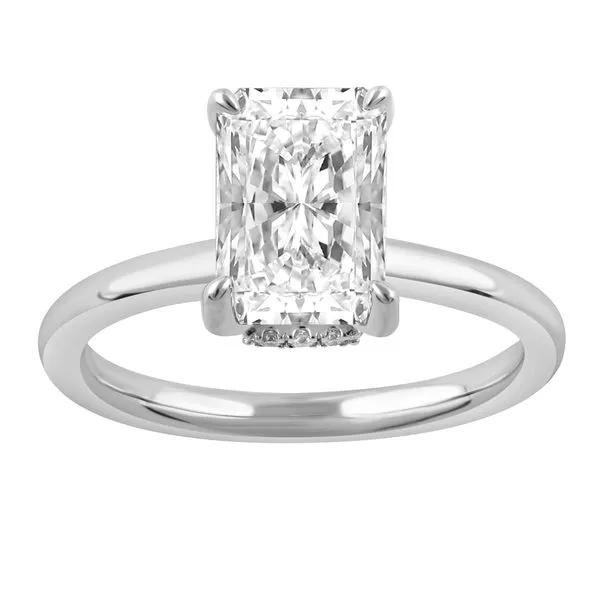 Radiant Cut Diamond Solitaire Ring Jeffrey Mann Fine Jewelers, Inc Toledo, OH