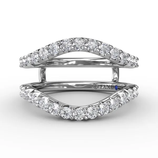 Curved Prong Set Diamond Enhancer Wedding Band Jeffrey Mann Fine Jewelers, Inc Toledo, OH