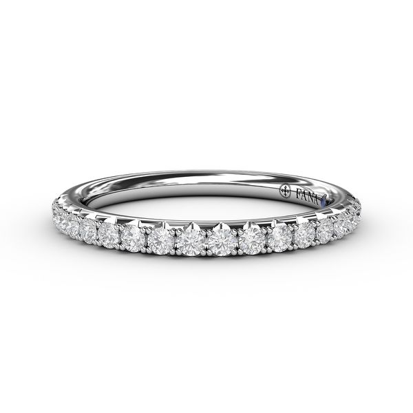 White Gold .32CT Prong Set Diamond Band Jeffrey Mann Fine Jewelers, Inc Toledo, OH