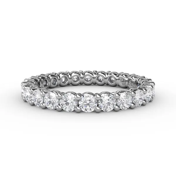 White Gold 1.44CT Prong Set Diamond Eternity Band Jeffrey Mann Fine Jewelers, Inc Toledo, OH