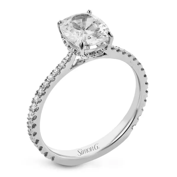 Prong Set Straight Line Diamond Semi Mount Ring Jeffrey Mann Fine Jewelers, Inc Toledo, OH