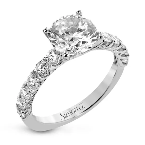 Prong Set Cathedral Diamond Mounting Jeffrey Mann Fine Jewelers, Inc Toledo, OH