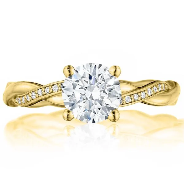 Diamond Ribbon Semi Mounting Image 2 Jeffrey Mann Fine Jewelers, Inc Toledo, OH