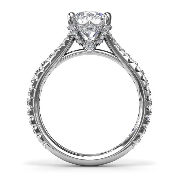 Split Shank Prong Set Diamond Mounting Image 3 Jeffrey Mann Fine Jewelers, Inc Toledo, OH