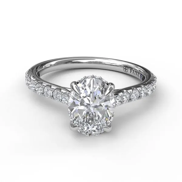 White Gold .39CTTW Prong Set Diamond Semi Moun Image 2 Jeffrey Mann Fine Jewelers, Inc Toledo, OH