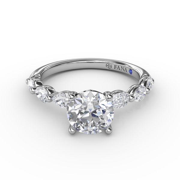 .56CT Pear Shape Diamond Semi Mounting Image 2 Jeffrey Mann Fine Jewelers, Inc Toledo, OH