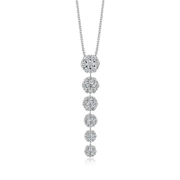 Graduated Drop Diamond Necklace Jeffrey Mann Fine Jewelers, Inc Toledo, OH