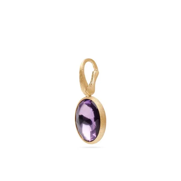 Jaipur Collection Yellow Gold Amethyst Charm Image 3 Jeffrey Mann Fine Jewelers, Inc Toledo, OH