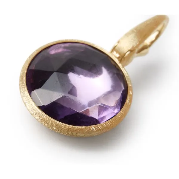 Jaipur Collection Yellow Gold Amethyst Charm Jeffrey Mann Fine Jewelers, Inc Toledo, OH