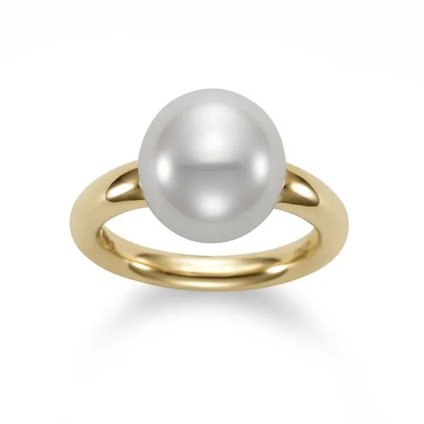 11.5-12MM Freshwater Pearl Ring in Yellow Gold Jeffrey Mann Fine Jewelers, Inc Toledo, OH
