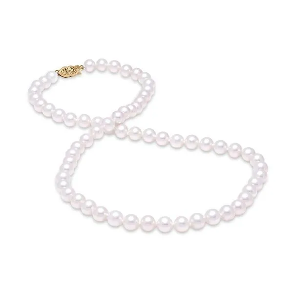 6.5-7MM Freshwater Pearl Necklace with White Gold Clasp Jeffrey Mann Fine Jewelers, Inc Toledo, OH