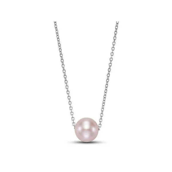 7.5-8MM Pink Pearl Floating Necklace Jeffrey Mann Fine Jewelers, Inc Toledo, OH