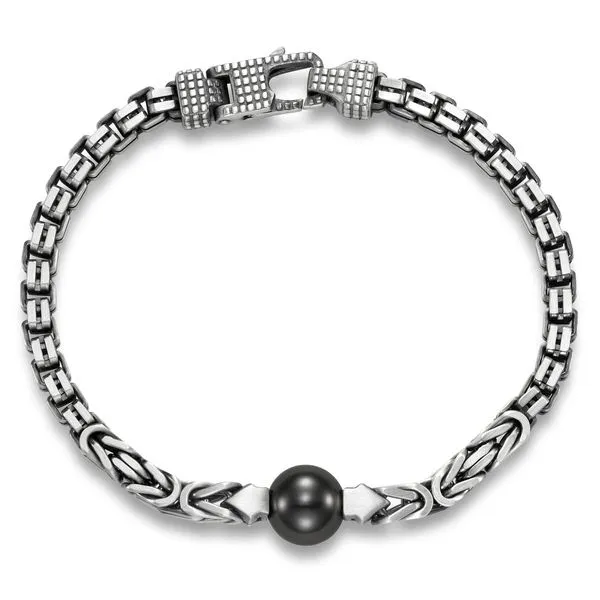 11-12MM Tahitian Pearl Bracelet in Sterling Silver Jeffrey Mann Fine Jewelers, Inc Toledo, OH