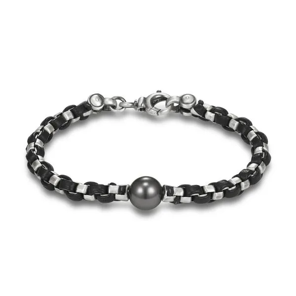 11-12MM Tahitian Pearl Bracelet in Sterling Silver Image 2 Jeffrey Mann Fine Jewelers, Inc Toledo, OH