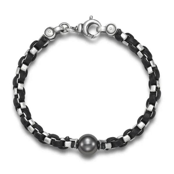 11-12MM Tahitian Pearl Bracelet in Sterling Silver Jeffrey Mann Fine Jewelers, Inc Toledo, OH