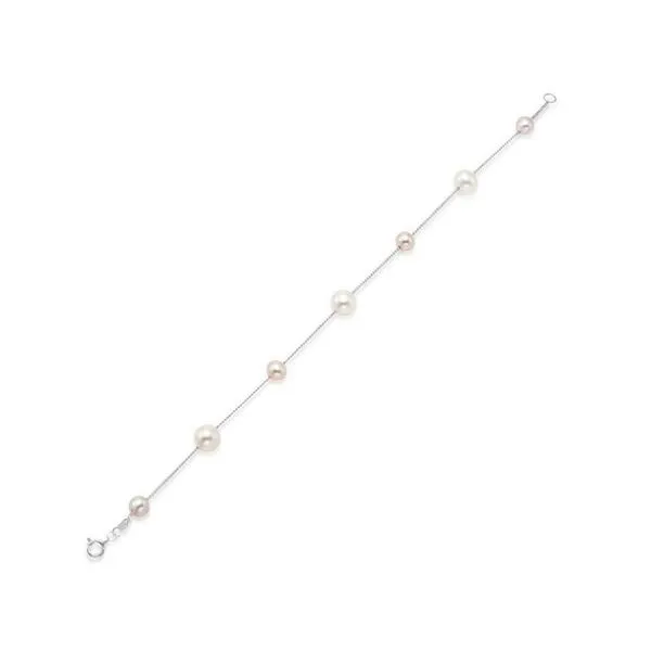 Multicolor Pink and White Pearl Tin Cup Bracelet Image 2 Jeffrey Mann Fine Jewelers, Inc Toledo, OH