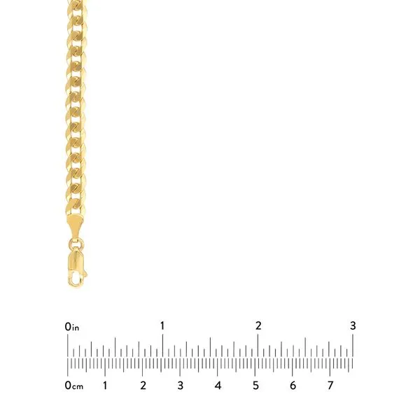 Yellow Gold 5.7mm Tight Cuban Necklace Image 5 Jeffrey Mann Fine Jewelers, Inc Toledo, OH