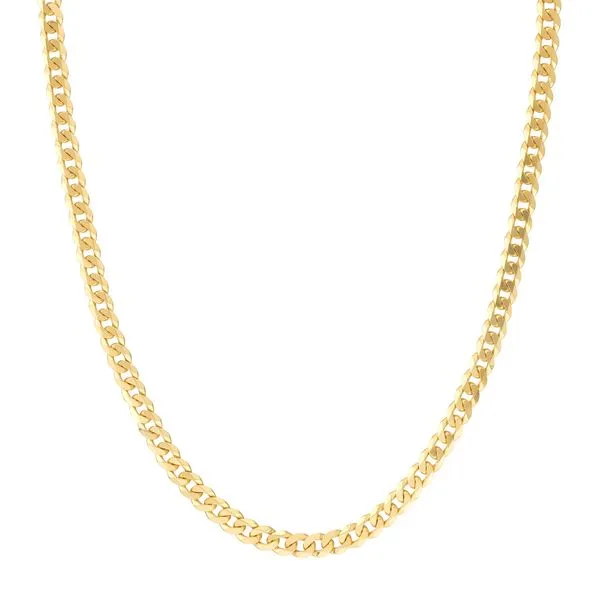 Yellow Gold 5.7mm Tight Cuban Necklace Jeffrey Mann Fine Jewelers, Inc Toledo, OH