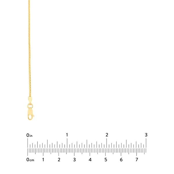 Yello Gold Round Franco Chain with Lobster Claw Clasp Image 5 Jeffrey Mann Fine Jewelers, Inc Toledo, OH