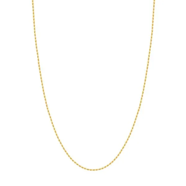 1.80mm Diamond Cut Rope Chain in Yellow Gold Jeffrey Mann Fine Jewelers, Inc Toledo, OH