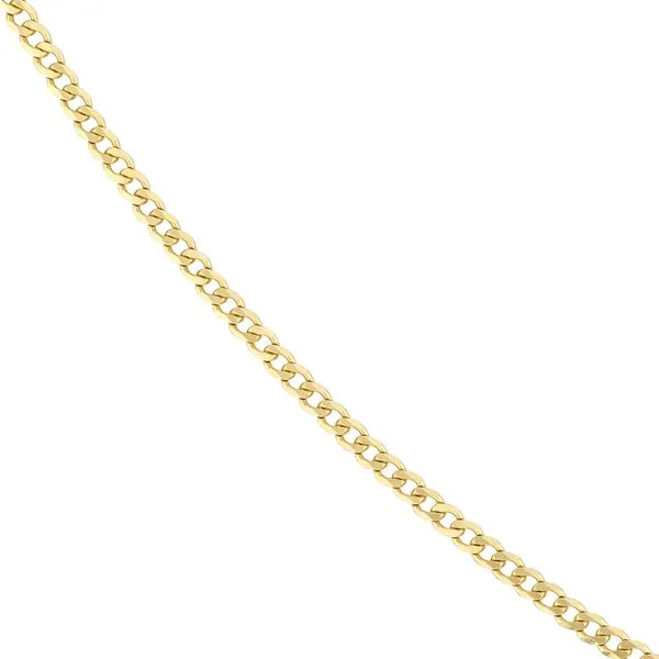 Yellow Gold 2.7mm Open Curb Split Chain Image 2 Jeffrey Mann Fine Jewelers, Inc Toledo, OH