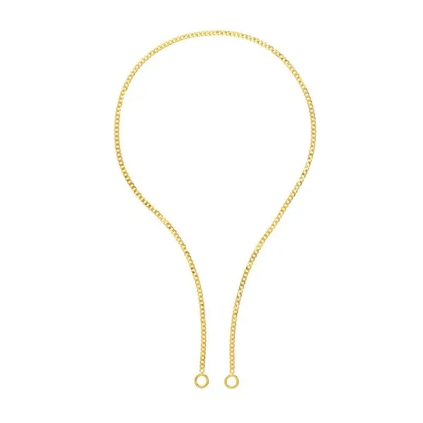 Yellow Gold 2.7mm Open Curb Split Chain Jeffrey Mann Fine Jewelers, Inc Toledo, OH