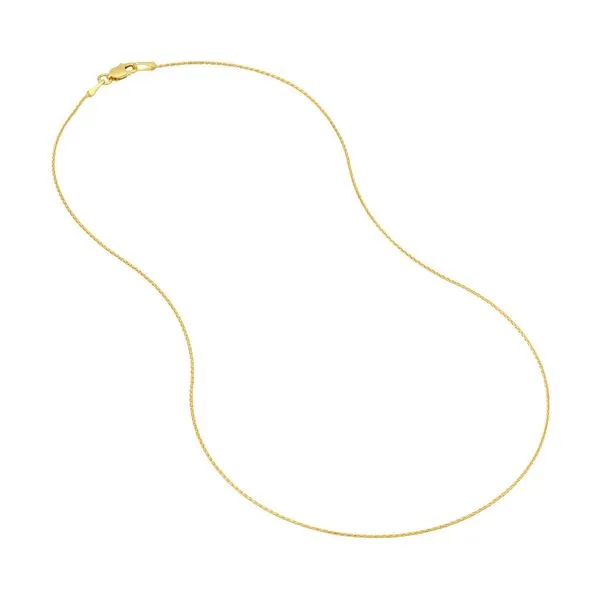 Yellow Gold Wheat Chain Image 3 Jeffrey Mann Fine Jewelers, Inc Toledo, OH